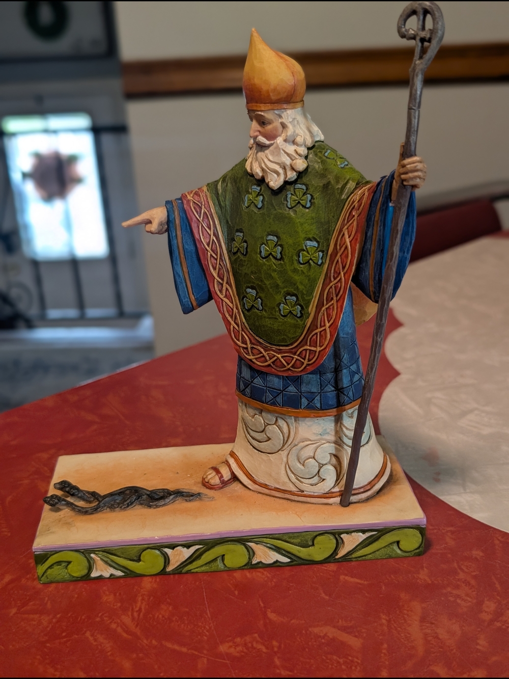 Jim Shore St. Patrick's Day Serpent be Gone